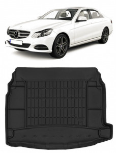 Mercedes clasa E W213 Sedan din 04.2016 - Prezent, Tavita Pentru Portbagaj Lux Premium Dedicata, Bancheta Rabatabila *3 accesorii pentru autoturismul tau - masina v195764