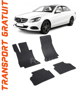 Mercedes Clasa E W213, Sedan, fabricat din 04.2016 - Prezent, set covorase auto dedicate, din cauciuc 100% Premium accesorii pentru autoturismul tau - masina v155961
