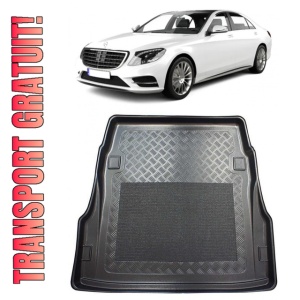 Mercedes clasa S W222 Sedan din 07.2013 - 11.2020, Tavita Pentru Portbagaj Lux Premium Dedicata, Bancheta Culisanta Electric *3