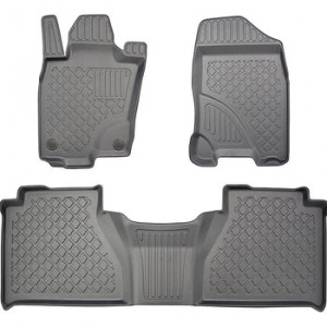 Mercedes Clasa X, Pick-Up, Din 01.2016 - Prezent , Set Covorase Auto Tip Tavita Premium 3D, din cauciuc accesorii pentru autoturismul tau - masina v171868