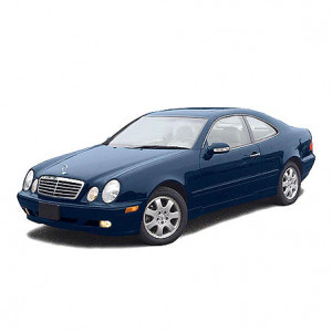 Mercedes CLK C209 Din 2002 - 2009, Coupe , Set Covorase Auto Tip Tavita Premium 3D, din cauciuc accesorii pentru autoturismul tau - masina v168092