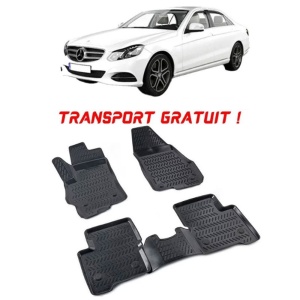 Mercedes E Class W211 III 2003-2009 Set 4 covorase auto din cauciuc tip tavita premium line 3D - Transport Gratuit! accesorii pentru autoturismul tau - masina v48802