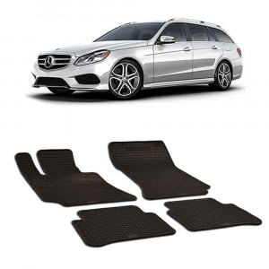 Mercedes E-Class (W212) (2009-2016) Set 4 covorase auto cauciuc Urban Line accesorii pentru autoturismul tau - masina v238310