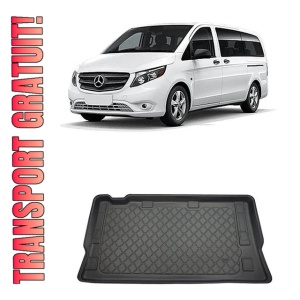 Mercedes Evito W447 Van din 10.2020 - Prezent, Tavita Pentru Portbagaj Lux Premium Dedicata, Ampatament Lung In Spatele Randului 3 *1