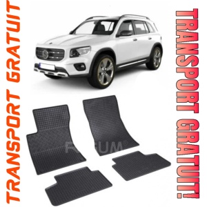 Mercedes Glb X247, Suv, fabricat din 11.2019 - Prezent, set covorase auto dedicate, din cauciuc 100% Premium
