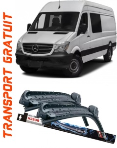 Mercedes Sprinter Set 2 stergatoare parbriz Bosch Bosch Aerotwin 65 cm/60 cm compatibile cu Mercedes-Benz Sprinter 3-T Platform/Chassis (B906) din 2006-2016 (65 cm / 60 cm) accesorii pentru autoturismul tau - masina v125585