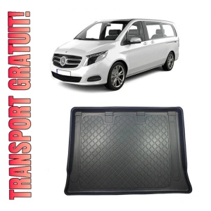 Mercedes Vito W447 Van din 10.2014 - Prezent, Tavita Pentru Portbagaj Lux Premium Dedicata, Ampatament Extralung In Spatele Randului 3 *1