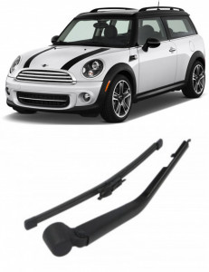 Mini Clubman Brat stergator pentru luneta spate cu lamela 300 mm, compatibil cu Mini Clubman Hatchback fabricat intre 2007-2014, calitate extra accesorii pentru autoturismul tau - masina v91893