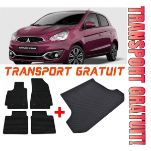 Mitsubishi Space Set Covorase + tavita portbagaj auto Mitsubishi Space Star fabricatie 12.2019 - prezent, caroserie hatchback