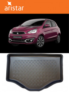 Mitsubishi Space Star Hatchback din 03.2013 - 2017, Tavita Pentru Portbagaj Lux Premium Dedicata, Portbagaj Inferior *1 accesorii pentru autoturismul tau - masina v188491
