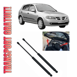 NISSAN ALMERA II Hatchback (N16) - Set 2 amortizoare pentru portbagaj / haion compatibil cu NISSAN ALMERA II Hatchback (N16) fabricat 2000 – 2006