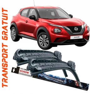 Nissan Juke Set 2 stergatoare parbriz Bosch Bosch Aerotwin compatibile cu Nissan Juke 2019 (57.5 cm / 38 cm) accesorii pentru autoturismul tau - masina v135958