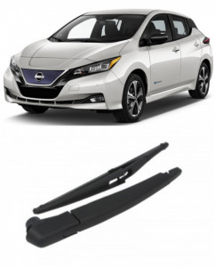 Nissan Leaf Brat stergator pentru luneta spate cu lamela 310 mm, compatibil cu Nissan Leaf Hatchback fabricat intre 2019, calitate extra accesorii pentru autoturismul tau - masina v91956