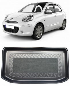 Nissan Micra K13 Hatchback din 06.2013 - 02.2017, Tavita Pentru Portbagaj Lux Premium Dedicata, Facelift *1 accesorii pentru autoturismul tau - masina v204511