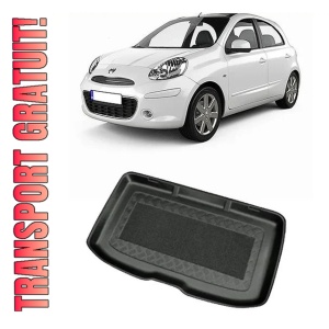 Nissan Micra K13 Hatchback din 2010 - 05.2013 *1, Tavita Pentru Portbagaj Lux Premium Dedicata,