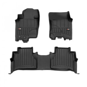 Nissan Navara Din 01.2016 - Prezent, Pick-Up , Set Covorase Auto Tip Tavita Premium 3D, din cauciuc accesorii pentru autoturismul tau - masina v165038