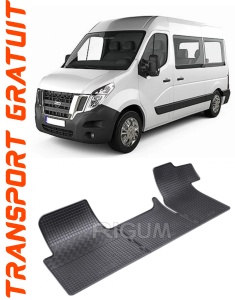 Nissan Nv400 fabricat din 01.2010 - 02.2019, Van, set covorase auto dedicate, din cauciuc 100% Premium accesorii pentru autoturismul tau - masina v152049