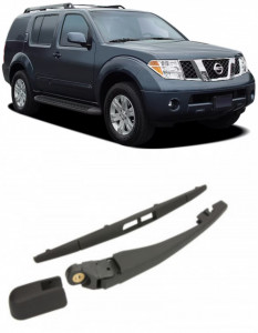 Nissan Pathfinder III Brat stergator pentru luneta spate cu lamela 315 mm, compatibil cu Nissan Pathfinder III SUV fabricat intre 2005, calitate extra accesorii pentru autoturismul tau - masina v92073