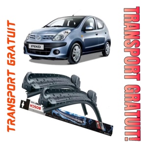 Nissan Pixo Set 2 stergatoare parbriz Bosch Bosch Aerotwin compatibile cu Nissan Pixo 2009 (55 cm / 34 cm)