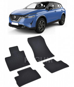 Nissan Qashqai III fabricat din 06.2021 - Prezent, Suv, set covorase auto dedicate, din cauciuc 100% Premium accesorii pentru autoturismul tau - masina v150178