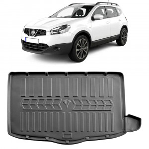 Nissan Qashqai (J11) Cu Podea Joasa (2014-2017) Tavita cauciuc pentru protectie portbagaj accesorii pentru autoturismul tau - masina v225671