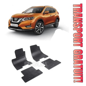 Nissan X-Trail T31, Suv, fabricat din 06.2007 - 07.2014, set covorase auto dedicate, din cauciuc 100% Premium