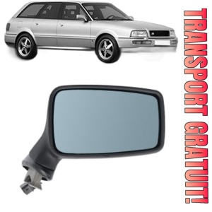 Oglinda Dreapta AUDI 80 B4 Avant (8C5) din 1991 - 1996, Auto, Reglaj electric, Completa
