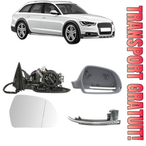 Oglinda Dreapta AUDI A6 Allroad C7 (4GH, 4GJ) din 2012 - 2018, Auto, Reglaj electric, Completa