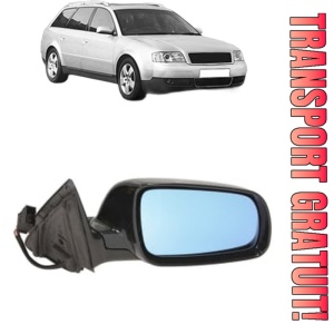 Oglinda Dreapta AUDI A6 C5 Avant (4B5, 4B6) din 1997 - 2005, Auto, Reglaj electric, Completa