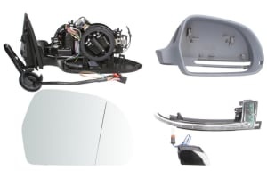 Oglinda Dreapta AUDI A6 C6 (4F2) din 2004 - 2011, Auto, Reglaj electric, Completa - Img 3