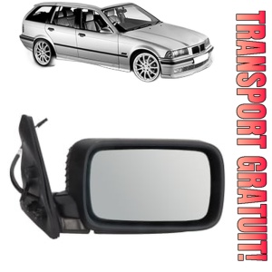 Oglinda Dreapta BMW Seria 3 Touring (E36) din 1995 - 1999, Auto, Reglaj electric, Completa