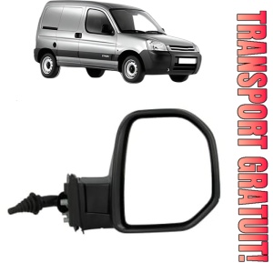 Oglinda Dreapta CITROEN BERLINGO / BERLINGO FIRST Box Body/MPV (M_) din 1996 - 2011, Auto, Reglaj mecanic, Completa