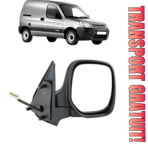 Oglinda Dreapta CITROEN BERLINGO / BERLINGO FIRST Box Body/MPV (M_) din 1996 - 2011, Auto, Reglaj electric, Completa