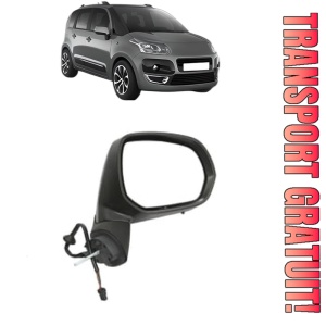 Oglinda Dreapta CITROEN C3 PICASSO (SH_) din 2008 - 2017, Auto, Reglaj electric, Completa
