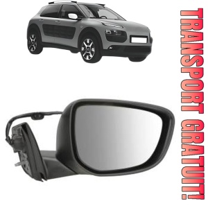 Oglinda Dreapta CITROEN C4 CACTUS din 2014 - 2018, Auto, Reglaj electric, Completa