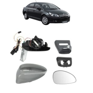 Oglinda Dreapta CITROEN C4 I Saloon din 2006 - 2014, Auto, Reglaj electric, Completa - Img 2