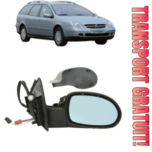 Oglinda Dreapta CITROEN C5 I Estate Van (DE_) din 2002 - 2004, Auto, Reglaj electric, Completa