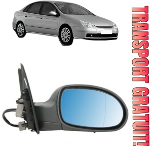 Oglinda Dreapta CITROEN C5 II (RC_) din 2004 - 2008, Auto, Reglaj electric, Completa