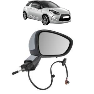 Oglinda Dreapta CITROEN DS3 (SA_) din 2009 - 2015, Auto, Reglaj electric, Completa - Img 2