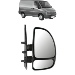 Oglinda Dreapta CITROEN JUMPER I Van (230L) din 1994 - 2002, Auto, Reglaj manual, Completa - Img 2