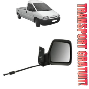 Oglinda Dreapta CITROEN JUMPY I Platform/Chassis (BU_, BV_, BW_, BX_) din 1999 - 2006, Auto, Reglaj mecanic, Completa