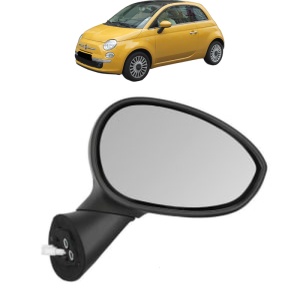 Oglinda Dreapta FIAT 500 C (312_) din 2009 - 2020, Auto, Reglaj electric, Completa - Img 2