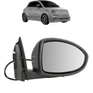 Oglinda Dreapta FIAT 500e Convertible (332_) din 2020, Auto, Reglaj electric, Completa - Img 2