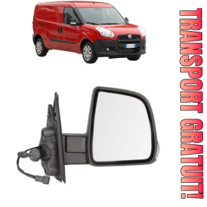 Oglinda Dreapta FIAT DOBLO Cargo (263_) din 2010 - 2023, Auto, Reglaj mecanic, Completa