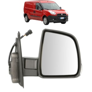 Oglinda Dreapta FIAT DOBLO Cargo (263_) din 2010 - 2023, Auto, Reglaj electric, Completa - Img 2