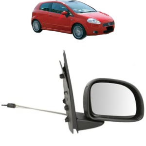 Oglinda Dreapta FIAT PANDA (312_, 319_) din 2012 - 2022, Auto, Reglaj mecanic, Completa - Img 2