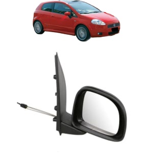 Oglinda Dreapta FIAT PANDA (312_, 319_) din 2012 - 2022, Auto, Reglaj mecanic, Completa - Img 2