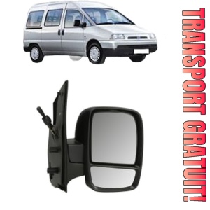 Oglinda Dreapta FIAT SCUDO Bus (270_, 272_) din 2007 - 2016, Auto, Reglaj mecanic, Completa