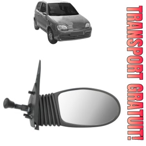 Oglinda Dreapta FIAT SEICENTO / 600 Hatchback Van (287_) din 1998 - 2010, Auto, Reglaj mecanic, Completa