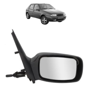 Oglinda Dreapta FORD FIESTA Box Body/MPV (J5_, J3_) din 1996 - 2003, Auto, Reglaj mecanic, Completa - Img 2